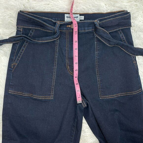 Guideboat Denim Co. Dark Wash Denim Wide Leg Jeans Size 8 - Picture 8 of 11